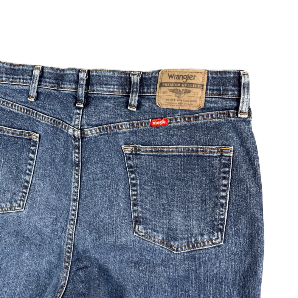 Wrangler Straight Leg Workwear Jeans Blue Denim‎ Mens 40x29 Casual Utility